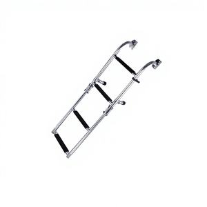 Escaleras Plegables de Acero Inoxidable para Embarque, Accesorio Antideslizante Marino para Barcos y Yates, Suministros de Ferretería - Product Image 6