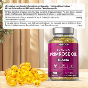 Kapsul Minyak <span class=keywords><strong>Evening</strong></span> <span class=keywords><strong>Primrose</strong></span> Label Pribadi OEM Suplemen Alami untuk Dewasa Vitamin dan Mineral Kompleks - Product Image 3