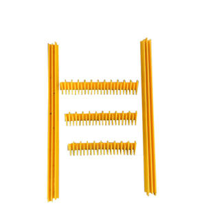 <span class=keywords><strong>Ligne</strong></span> <span class=keywords><strong>de</strong></span> délimitation en plastique jaune pour marchepieds mobiles d'escalator Orangeelevator GAA455BW3, pour utilisation en centre commercial, design moderne, pièces <span class=keywords><strong>de</strong></span> rechange 1 - Product Image 5