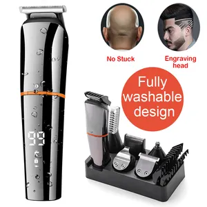 Perfecte Elektrische Tondeuse Kapper Kapper Kapper Kapper Machine Mannen Scheermachine Knip Neus Body Hair Trimmer Set