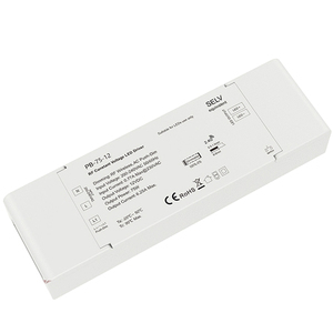 12/24V 75 Wát điện áp không đổi RF Dimmable dẫn lái xe PB-75-12 RF 2.4 Gam từ xa không dây cho màu duy nhất RGBW LED Strip ánh sáng - Product Image 2