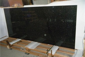 Đánh bóng bề mặt màu đen Galaxy <span class=keywords><strong>Granite</strong></span> tấm cho nhà bếp đảo bàn ăn Countertop - Product Image 2