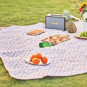 Mobi Garden Ultrasonic Quilting Portable 200 <span class=keywords><strong>Picnic</strong></span> Mat con capa de aluminio a prueba de humedad para terrenos de camping - Product Image 6
