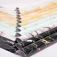Membrane autocollante en PVC imperméable de couleur carrelage, texture auto-texturée pour une utilisation en cuisine et salle de bain, haute simulation, prix bas