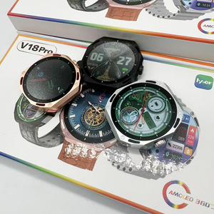Reloj Inteligente V18 Pro en Oferta, Resistente al Agua, Pantalla Táctil Completa, Pulsera Inteligente Redonda V18pro - Product Image 6