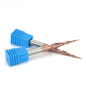 Côn CNC rắn tungsten carbide bóng mũi End Mill Cutter cho côn công cụ phay côn tráng CNC công cụ - Product Image 5