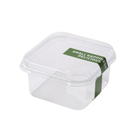 Boîte d'emballage en plastique personnalisable pour desserts, pâtisseries, tiramisu, mousse, gâteaux, biscuits, aliments sucrés, macarons, beignets