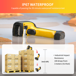Escáner de Códigos de Barras <span class=keywords><strong>3D</strong></span> NETUM RD-1202W 1D 2D QR Inalámbrico BT 2.4Ghz y USB2.0 con Cable, 3 en 1, Resistente al Agua, Grado Industrial - Product Image 6