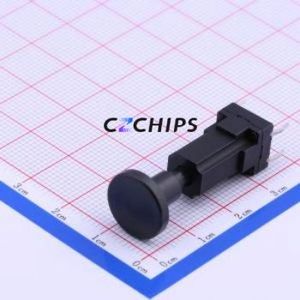TSW101G337-250M Tactile Switch Through hole Component (THT) Switch Single Pole Single Throw Round Button 2.3N Through Hole - Product Image 1