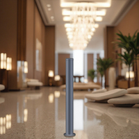 Diffuseur d'huile parfumée de luxe en aluminium de 100 ml avec logo personnalisé, alimentation électrique USB pour hôtel et usage domestique