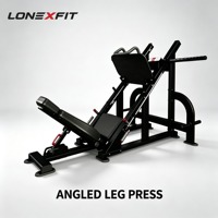 Presse à jambes inclinée à 45 degrés à charge libre pour salle de sport professionnelle, entraînement des muscles du bas du corps, quadriceps, ischio-jambiers, fessiers, mollets