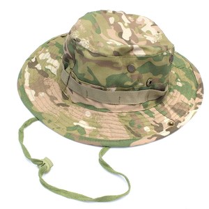 Sombrero de Camuflaje para Exteriores, 56-58CM, Lona de Poliéster, Unisex, Protección Solar, para Primavera y Verano - Product Image 2
