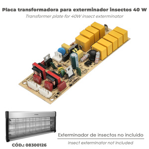 Scheda Trasformatore di Ricambio per Dispositivo Anti-Insetti da 40W - Product Image 5
