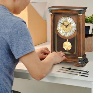 Meccanismo di orologio a pendolo al quarzo kit di movimento per orologio fai da te in plastica per costruire le tue parti di orologio personalizzate - Product Image 4