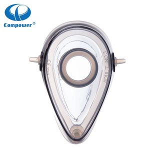 Máscara de anestesia con válvula vertical negra desechable certificada por CE - Product Image 4