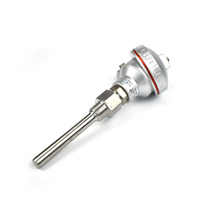 BRIGHT Pt100 Capteur de température Capteur Rtd Thermocouple Fil nu Assemblage blindé Tête de thermocouple