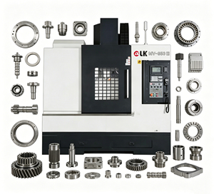Accessoires de machine CNC MV-850 efficaces avec système de changeur automatique de 24 outils, capacité de 5800 kg, garantie 1 an - Product Image 1