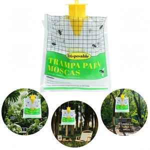 Offre Spéciale écologique solide en plastique carré piège à mouches grand sac jetable biologique suspendu contrôle de <span class=keywords><strong>la</strong></span> <span class=keywords><strong>mouche</strong></span> fermes avicoles 20x18cm - Product Image 5