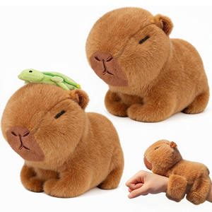 C031 Pulseras de Peluche de Capibara Marrón, Lindas, para Regalo de Fiesta de Navidad o Cumpleaños, Venta al por Mayor, Pulsera de Capibara - Product Image 1