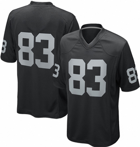 工厂批发最新设计橄榄球 #83球衣升华橄榄球制服 #11美式橄榄球球衣 - Product Image 4