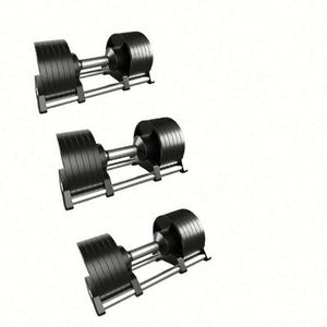 Ensemble d'haltères réglables en fonte électroplaquée de haute qualité MR, 2,5-80 kg, pour salle de fitness, musculation dédiée - Product Image 6