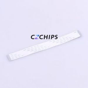 JS05A-30P-150-4-8 FFC Cable (Flexible Flat Cable) P=0.5mm Connector 30P 0.5mm 0.3mm Non-Inverting - Product Image 1