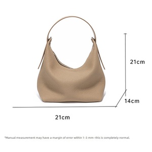Bolso de Mujer de Cuero Genuino |   Bolso de Hombro Coreano de Uso Diario, Más Vendido, de Piel de Vacuno de Primera Capa, Suave y Magnético - Product Image 4