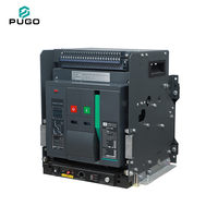 Disjoncteur à air PUGO série PLW1-2000 ACB 630 2000A intelligent universel 50kA 380V pour système de distribution d'énergie Zhejiang
