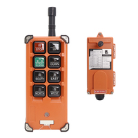 Télécommande industrielle F21-E1B à trois fonctions de protection, 6 boutons, vitesse unique, pour pont roulant, télécommande sans fil, interrupteur sans fil