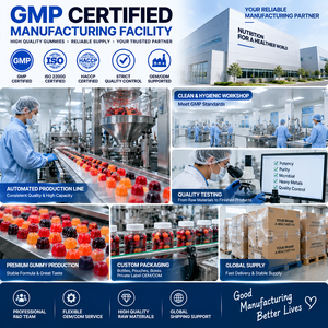 Creatine Monohydrate Gummies 5g Sugar Free <strong>Muscle</strong> Strength <strong>Recovery</strong> <strong>Supplement</strong> 3 Flavor Variety Vegan Bulk Private Label OEM - Product Image 5