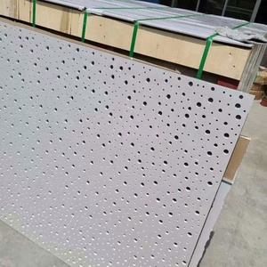 Panneau de plâtre perforé pour intérieur 4*8, excellent rendement, <span class=keywords><strong>prix</strong></span> usine, supporte des trous carrés de 12 mm, 2400x1200x12 mm - Product Image 6