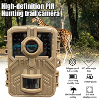 Cámara de rastreo digital mini Borme DL003 1080P 16MP, gran angular con disparo rápido, 20 LED de visión nocturna para monitoreo de vida silvestre