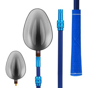 Caña de pescar de fibra de carbono con cucharas grandes y pequeñas para pesca de fondo en agua dulce, herramienta de lanzamiento a distancia - Product Image 1