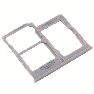 Bandeja para tarjetas Samsung Sim y Micro SD para Galaxy A40 A405F gris - Product Image 2