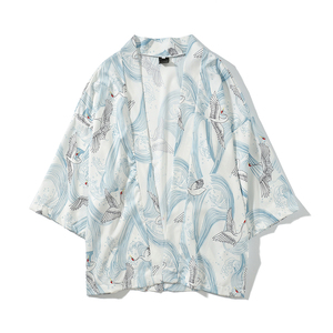 Robes de créateur sur mesure, pyjamas, <span class=keywords><strong>kimono</strong></span> floral, <span class=keywords><strong>kimono</strong></span> de luxe pour homme, polyester, cosplay, <span class=keywords><strong>kimono</strong></span> <span class=keywords><strong>japonais</strong></span> - Product Image 5