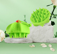 Brosse de massage du cuir chevelu en silicone – Indispensable pour le coiffage et le nettoyage des cheveux, avec soulagement des démangeaisons