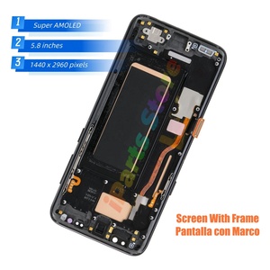 Écran de remplacement IPARTS pour Samsung Galaxy S8 SM-G950FD SM-G950W <span class=keywords><strong>G950F</strong></span> OEM AMOLED avec écran tactile et châssis avant - Product Image 2