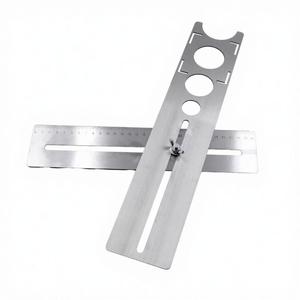 Herramienta Perforadora Multifuncional Universal para Bricolaje, OEM ODM, Localizador de Azulejos de Cerámica y Paredes, Portátil, de Acero Inoxidable - Product Image 3