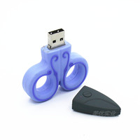 DZ-001 jumlah besar 8GB gunting bentuk usb flash drive promosi hadiah alat jahit bentuk thumb drive