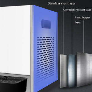 Máquina de Bebidas Frías, Dispensador de Bebidas Líquidas de 22L*2, Dispensador de Jugos y Bebidas con Hielo - Product Image 6