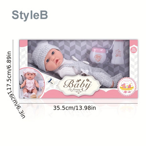 Muñeca Bebé <span class=keywords><strong>de</strong></span> 30 cm en Caja <span class=keywords><strong>de</strong></span> Regalo, Muñeca Reborn <span class=keywords><strong>de</strong></span> Vinilo y Silicona, Regalo <span class=keywords><strong>para</strong></span> Niña, Muñeca Reborn <span class=keywords><strong>de</strong></span> Silicona Realista <span class=keywords><strong>para</strong></span> Niña - Product Image 4