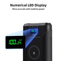 Station d'alimentation portable 276Wh USB-C PD 100W avec ports de sortie DC 12V 16.5V 19V 24V en option, affichage numérique LED, alimentation extérieure