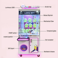 Pas cher En Plein Air Grand Unique Anime Jeux Électriques Diy Poupée Parc Griffe Machine Vente Malaisie Arcade Grue Machine Avec Bill Acceptor