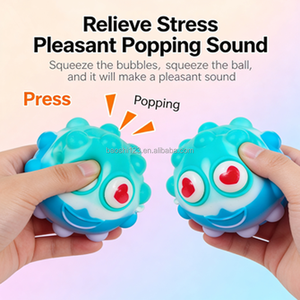 Jouet anti-stress en silicone de 7 cm avec œil bombé, type souris, à presser, Whack-a-Mole et Pop-it - Product Image 3