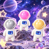 Jouet Squishy Astronaute en TPR, Doux, à Remontée Lente, Anti-Stress, Multicolore, Emballage Individuel, Vente en Gros Usine, Personnalisable