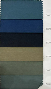 Verano Color sólido Alta elasticidad Antiarrugas No hierro Transpirable Telas para camisas al aire libre - Product Image 2