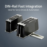 Filtro EMI/RFI Schaffner FN3026HP-30-71 30A Trifásico 480VAC para Riel DIN, para Servomotores de Automatización, Resistencia de 7.8m, IP20