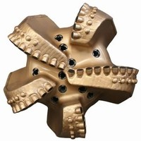Cortador PDC compacto rentable de velocidad, brocas de perforación de pozos de petróleo, brocas de perforación de diamante PDC sin núcleo, herramienta de perforación