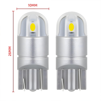 Bombilla LED T10 W5W 3030 2SMD 12V Canbus sin Errores, Luz de Lectura Interior para Auto, Lámpara para Matrícula, Gran Venta