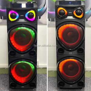 Enceinte DJ 150W double 12 pouces, grande enceinte TWS avec woofer puissant et double microphone sans fil IFeiGiftM 2255 pour fêtes, extérieur et maison - Product Image 6